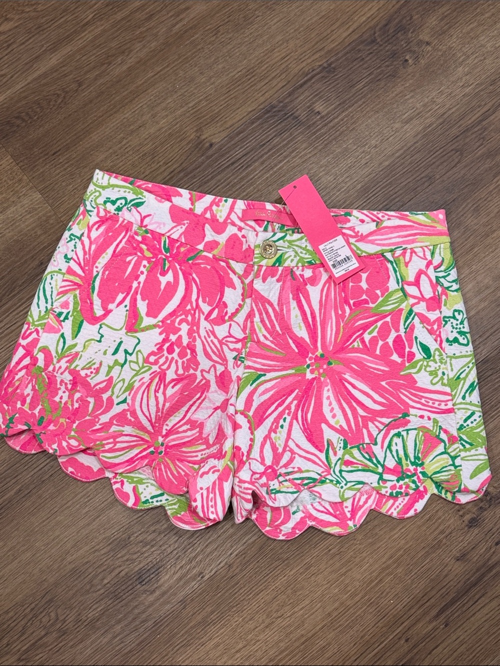 Lilly Pulitzer Buttercup Stretch Short Resort White Koala Me Maybe NWT
